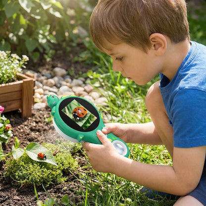 Kids Digital Microscope Built-In Screen Photo & Video Capture