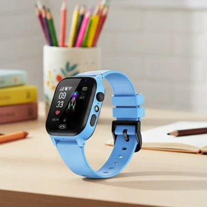 Kids GPS Smartwatch Real-Time Tracking Video Calling Water-Resistant