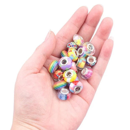 Kids Jewelry Kit Over 100 Beads & Hypoallergenic Charms