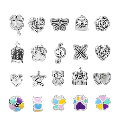 Kids Jewelry Kit Over 100 Beads & Hypoallergenic Charms