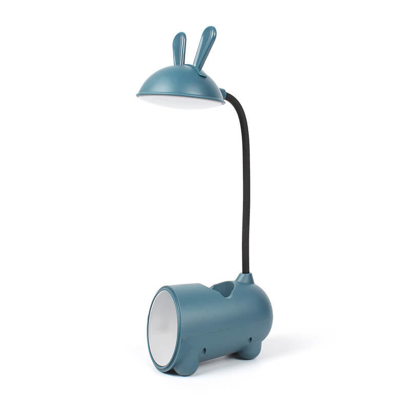 Kids LED Desk Lamp Rabbit Design Integrated Pen Holder