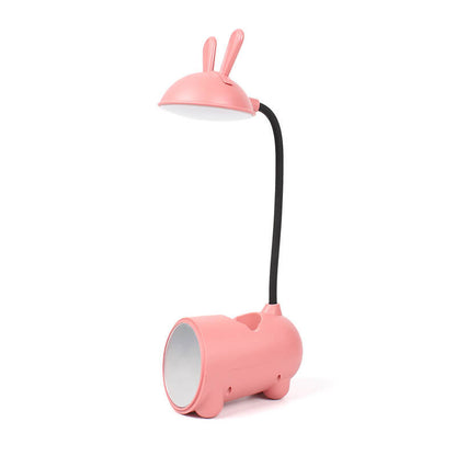 Kids LED Desk Lamp Rabbit Design Integrated Pen Holder