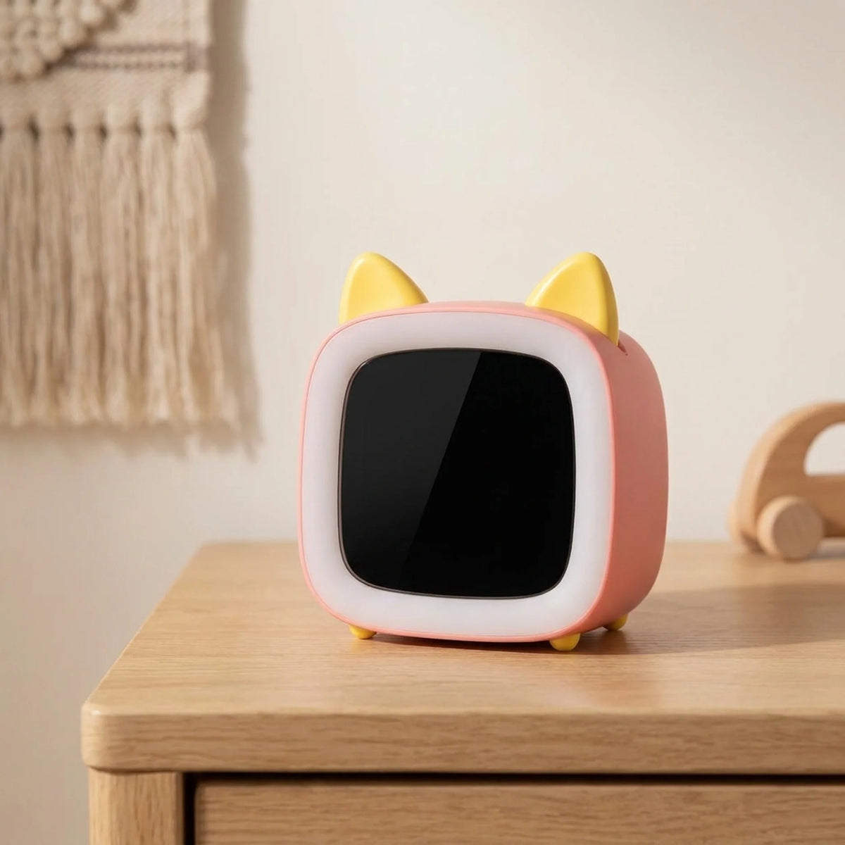 Kids Night Light Alarm Clock Stepless Dimmable LED