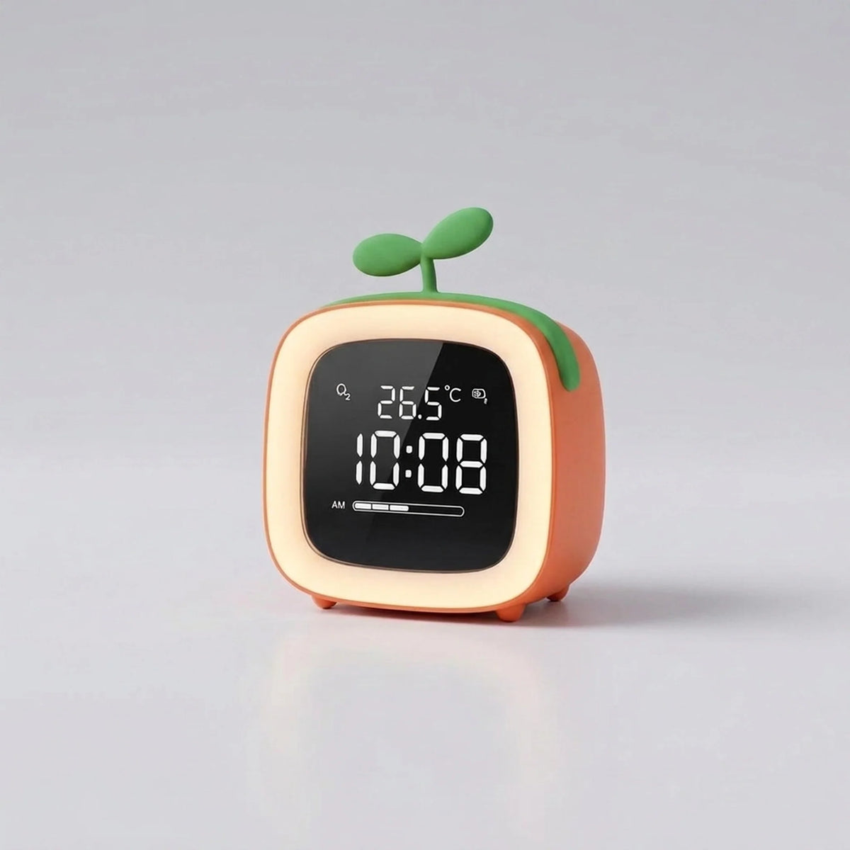 Kids Night Light Alarm Clock Stepless Dimmable LED