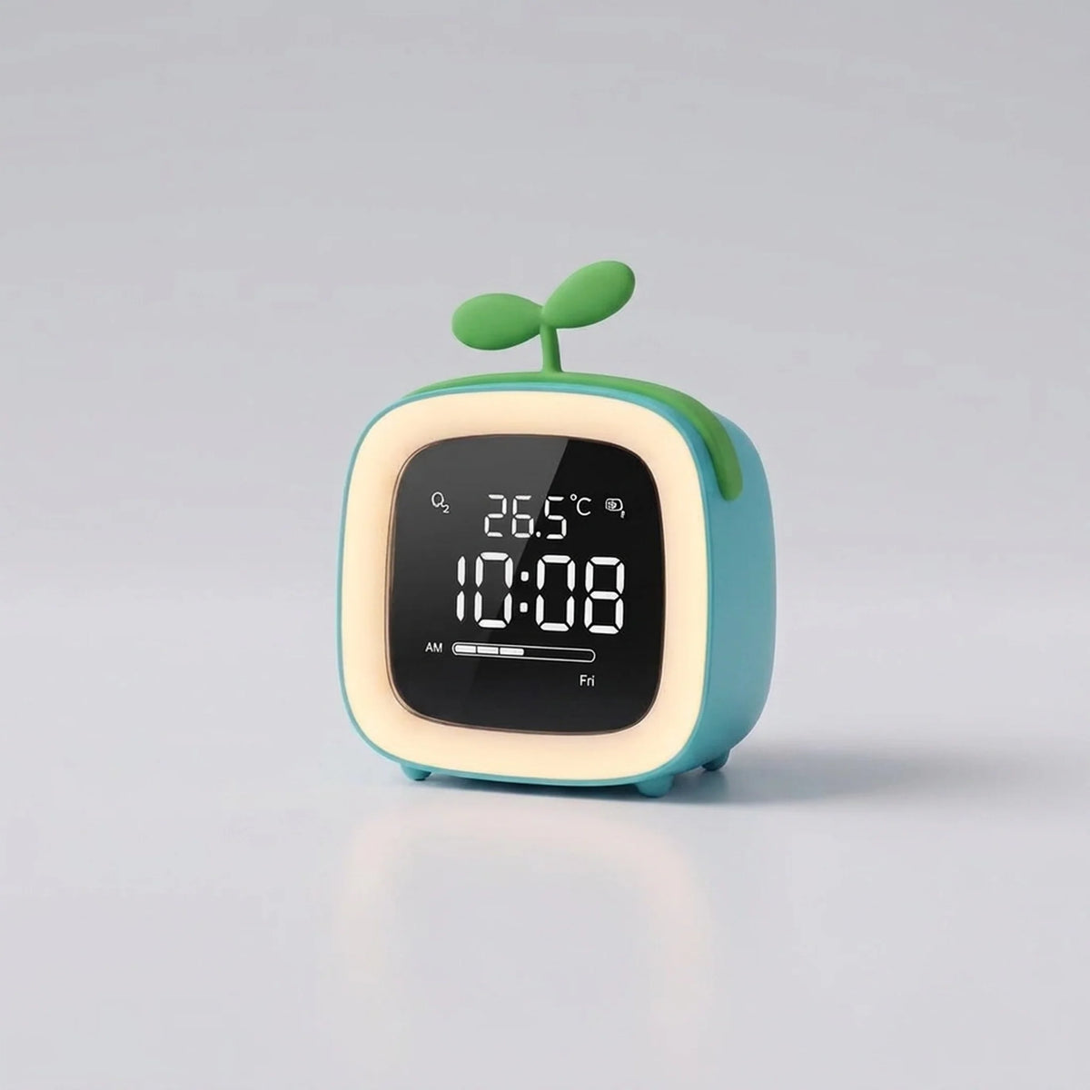 Kids Night Light Alarm Clock Stepless Dimmable LED