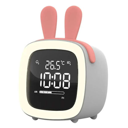 Kids Night Light Alarm Clock Stepless Dimmable LED