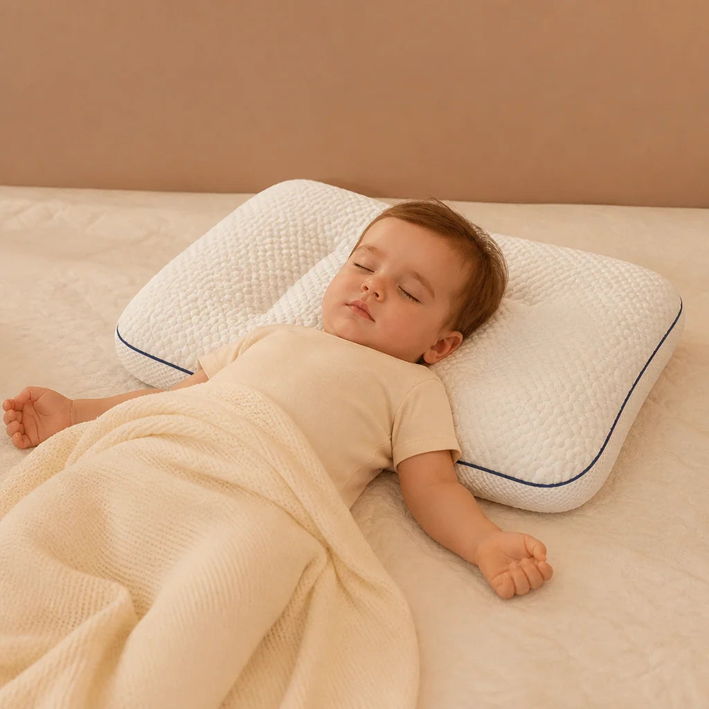 Kids Pillow Memory Foam Ergonomic Neck Support