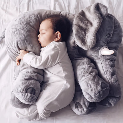 Kids Plush Pillow Elephant Design Ultra-Soft & Lightweight