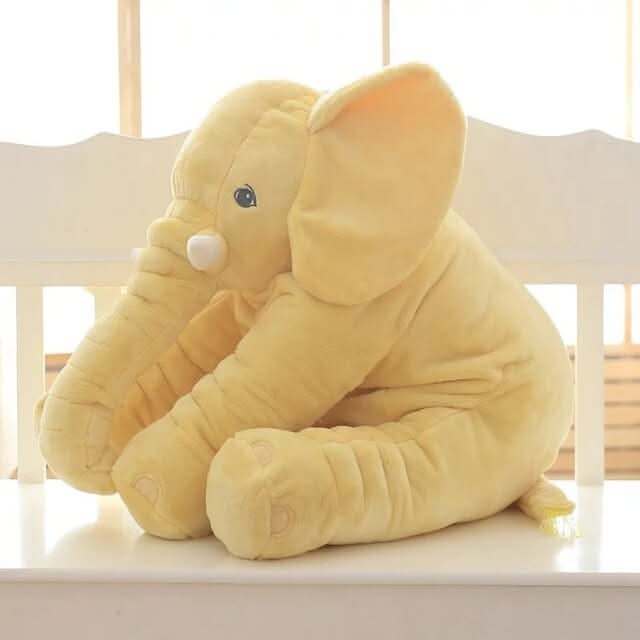 Kids Plush Pillow Elephant Design Ultra-Soft & Lightweight