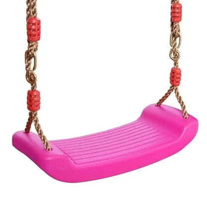 Kids Rope Swing Seat Adjustable Height & Reinforced Rope