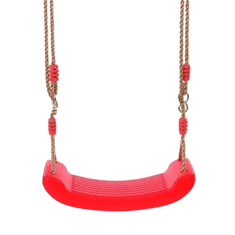 Kids Rope Swing Seat Adjustable Height & Reinforced Rope