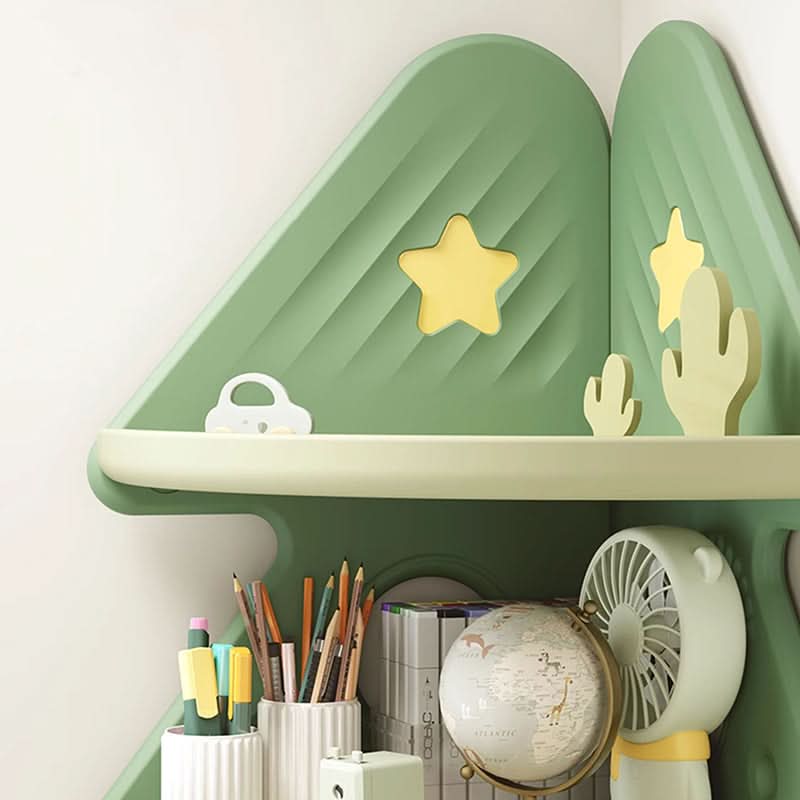 Kids Shelf Four-Tier Christmas Tree Open Shelves