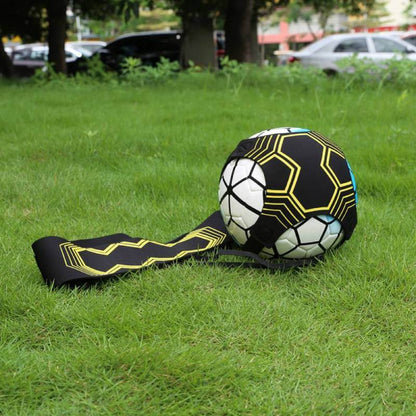 Kids Soccer Trainer Elastic Return Tether & Adjustable Hip Belt