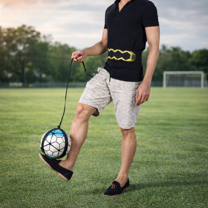 Kids Soccer Training Band Automatic Ball Return Adjustable Belt