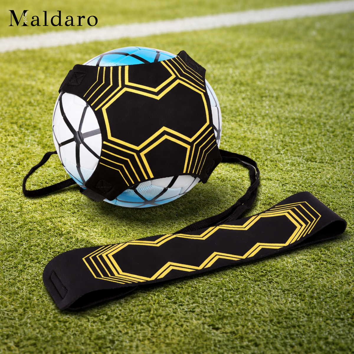 Kids Soccer Training Band Automatic Ball Return Adjustable Belt