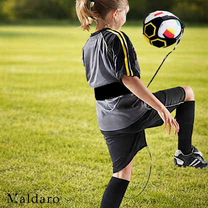 Kids Soccer Training Band Automatic Ball Return Adjustable Belt