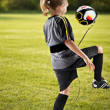 Kids Soccer Training Band Automatic Ball Return Adjustable Belt