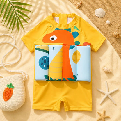 Kids Swim Float Suit Built-In Buoyancy & UPF 50+