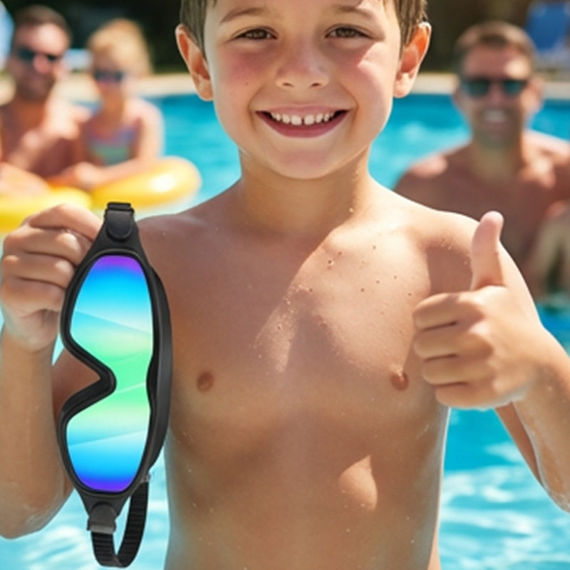 Kids Swim Goggles Anti-Fog Earplugs & Nose Clip