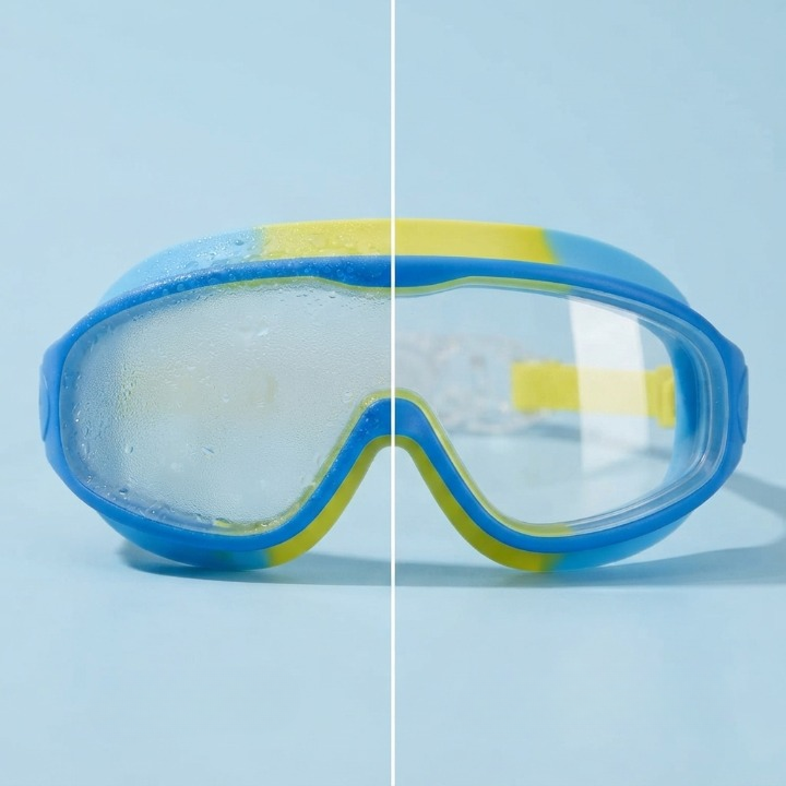 Kids Swim Goggles Anti-Fog Earplugs & Nose Clip