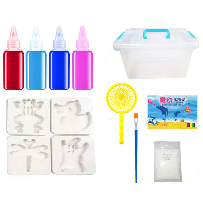 Kids Water Toy Set Food-Grade Non-Toxic 12 Colors