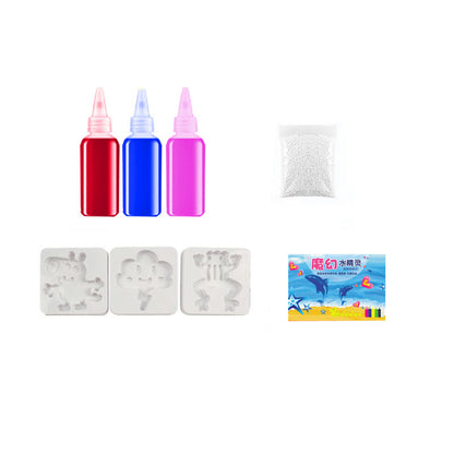 Kids Water Toy Set Food-Grade Non-Toxic 12 Colors