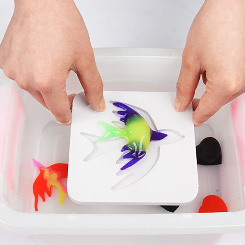 Kids Water Toy Set Food-Grade Non-Toxic 12 Colors
