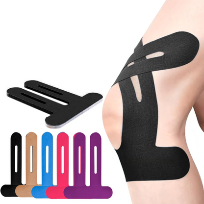 Kinesiology Tape Pre-Cut 9.8 x 2.0 Inch Waterproof Breathable