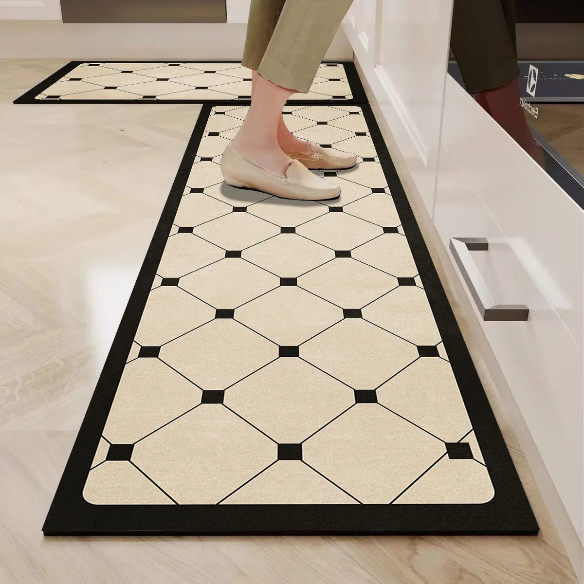 Kitchen Comfort Mat Cushioned Non-Slip Wipe-Clean Surface