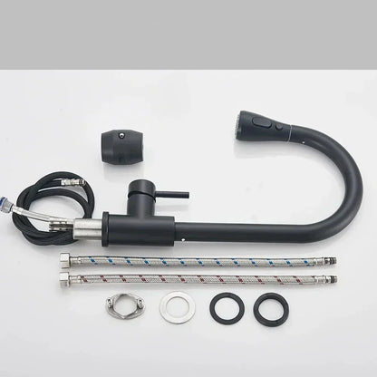 Kitchen Faucet High Arc Pull-Out Spout Drip-Proof Performance