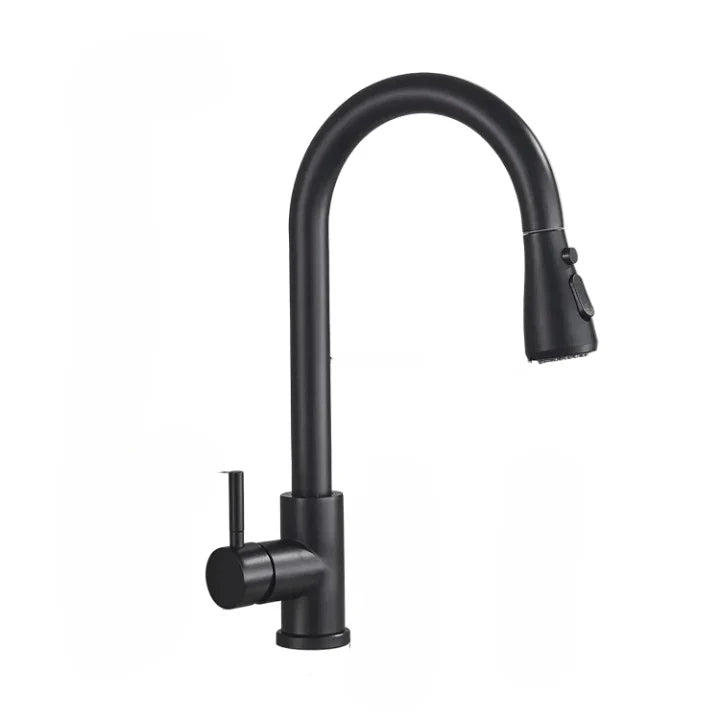 Kitchen Faucet High-Arc Pull-Out Spray Drip-Proof