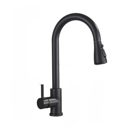 Kitchen Faucet High-Arc Pull-Out Spray Drip-Proof