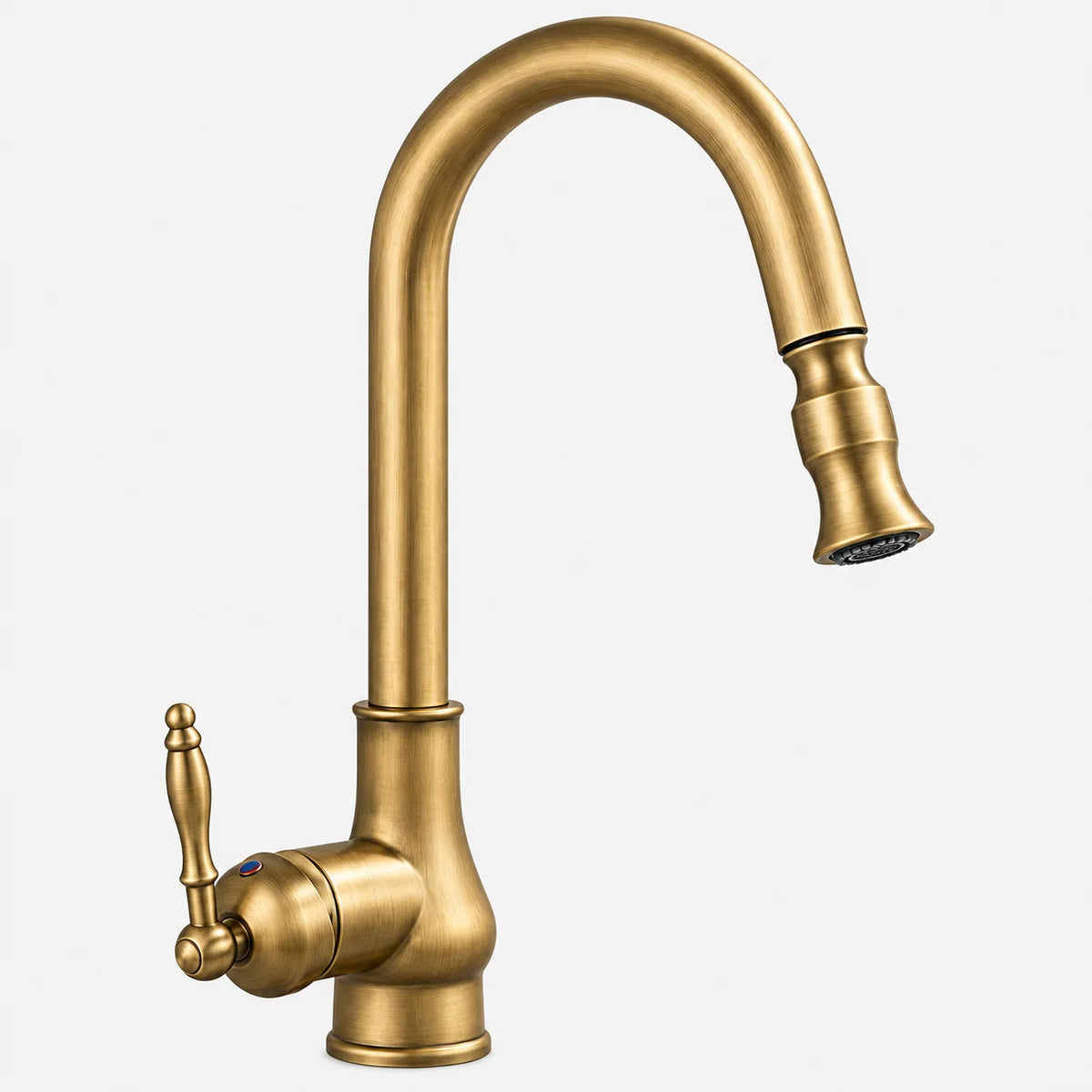 Kitchen Faucet Pull-Out Spray Head Solid Brass