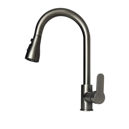 Kitchen Faucet Pull-Out Sprayer Stainless Steel 3 Spray Modes