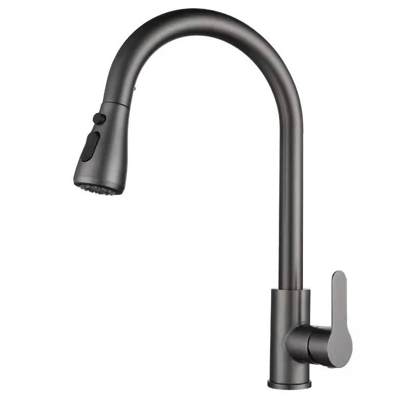 Kitchen Faucet Pull-Out Sprayer Stainless Steel 3 Spray Modes