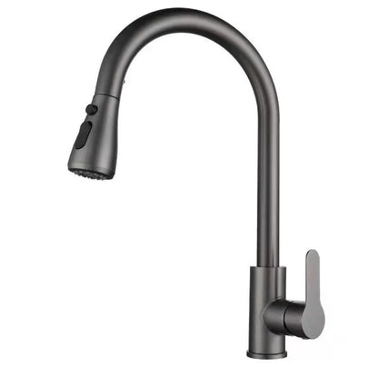 Kitchen Faucet Pull-Out Sprayer Stainless Steel 3 Spray Modes
