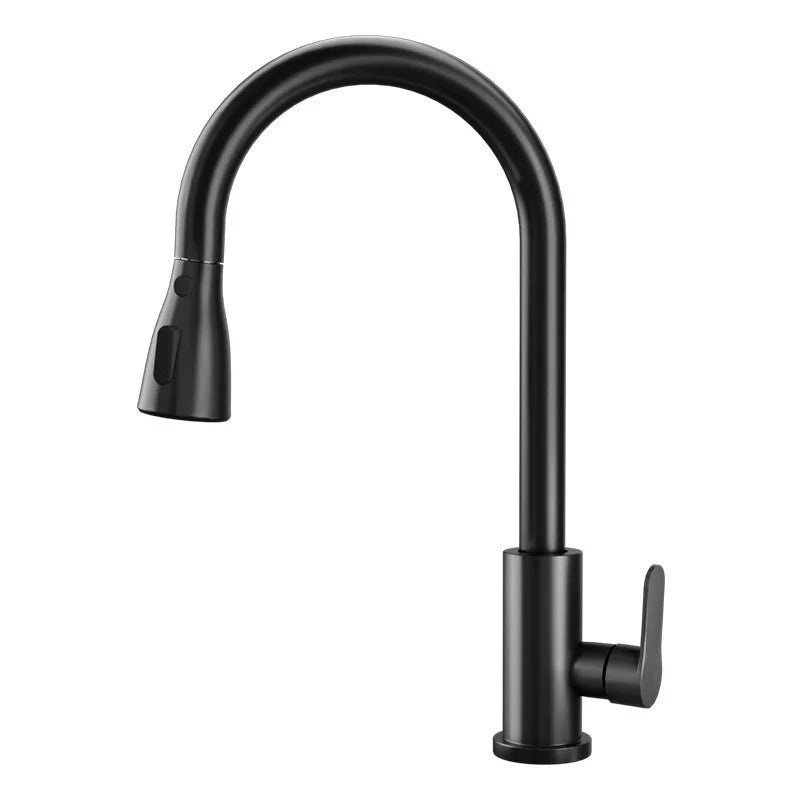 Kitchen Faucet Pull-Out Sprayer Stainless Steel 3 Spray Modes