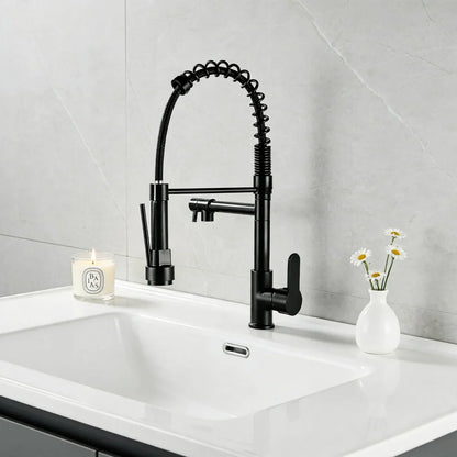 Kitchen Faucet Stainless Steel Ceramic Valve