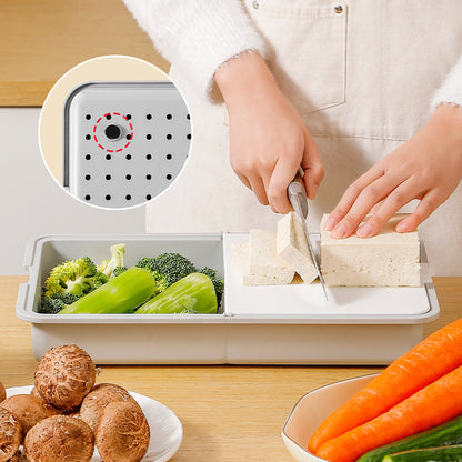 Kitchen Grater 5-in-1 Stainless Steel Blades Integrated Container