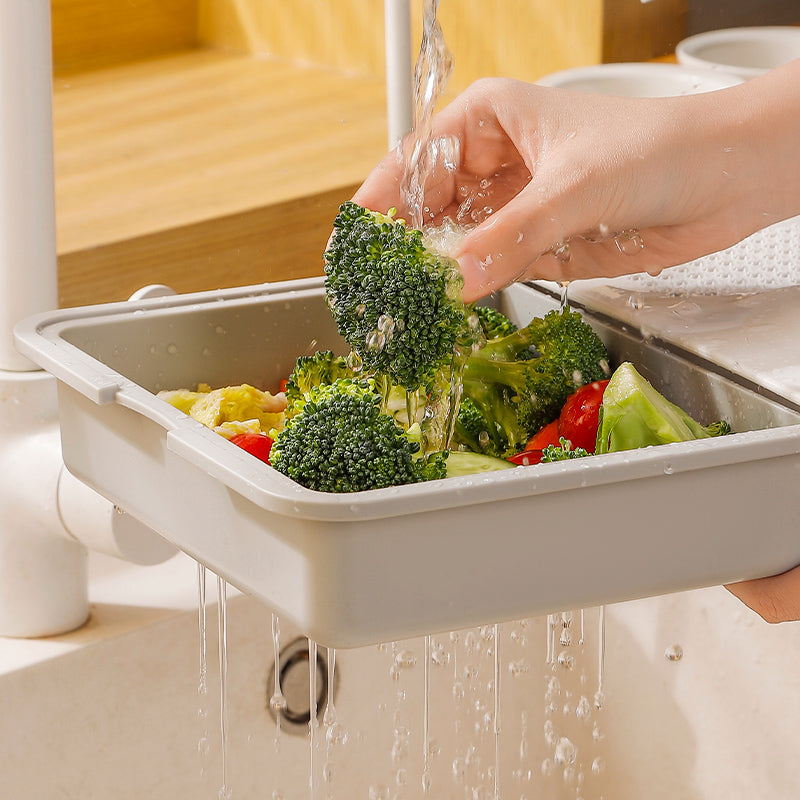 Kitchen Grater 5-in-1 Stainless Steel Blades Integrated Container