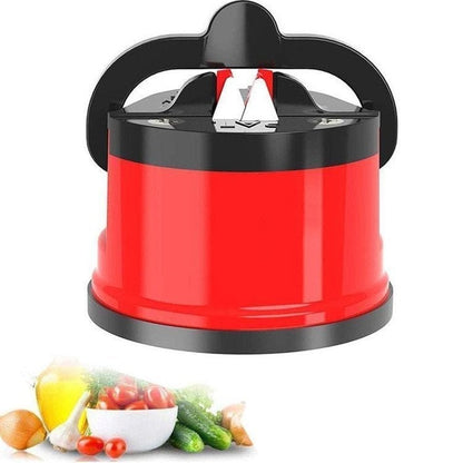 Kitchen Knife Sharpener Suction Base & Automatic Angle Guide