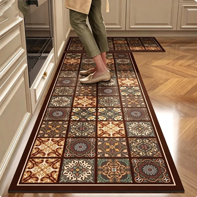 Kitchen Mat Cushioned Anti-Fatigue Non-Slip Backing
