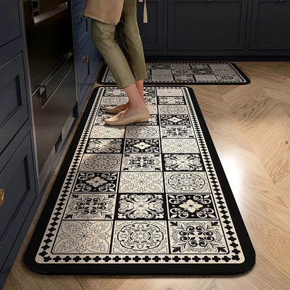 Kitchen Mat Cushioned Non-Slip Wipe-Clean Surface