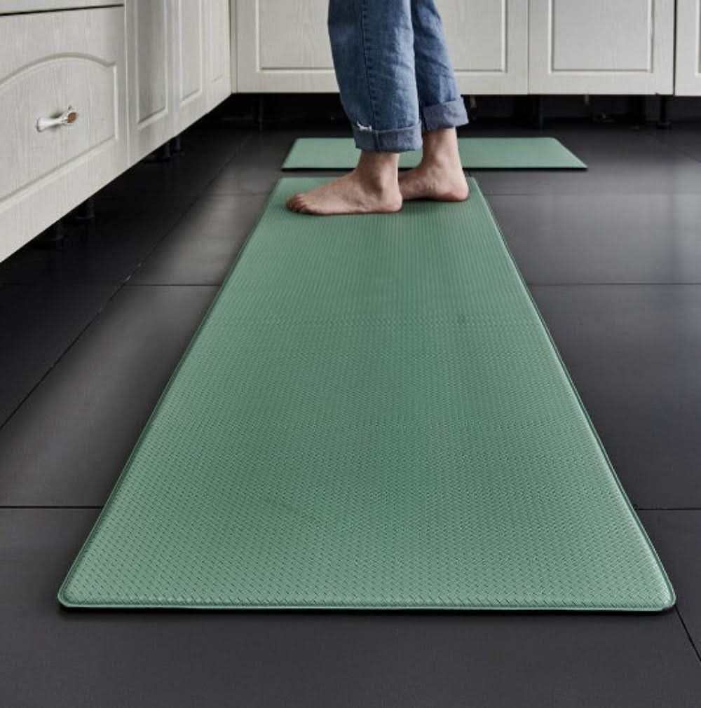 Kitchen Mat Cushioned PU Foam Non-Slip Backing & Water-Resistant