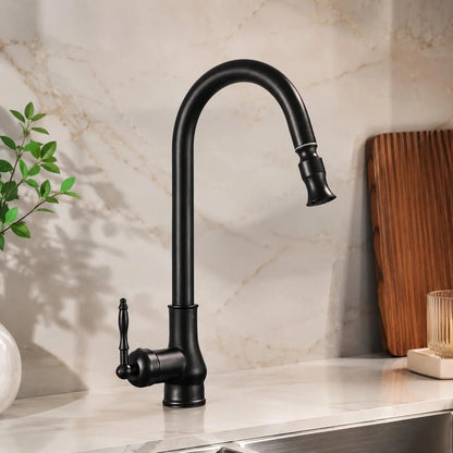 Kitchen Mixer Tap Antique Brass 360 Degree Swivel
