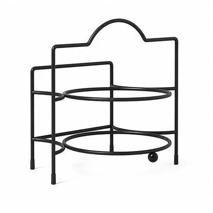 Kitchen Prep Rack Stepped Multi-Tier Space-Saving
