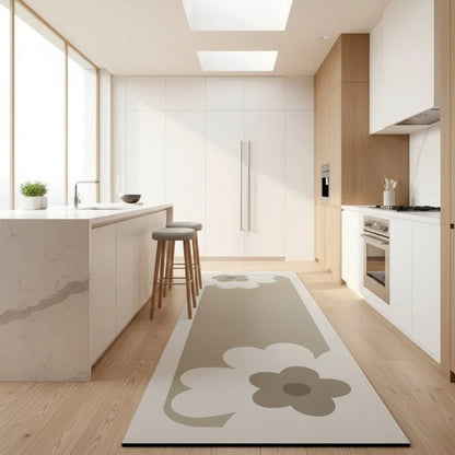 Kitchen Rug Anti-Fatigue Cushioned Absorbent Non-Slip