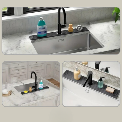 Kitchen Sink Mat Natural Diatomite Quick Absorb Slim