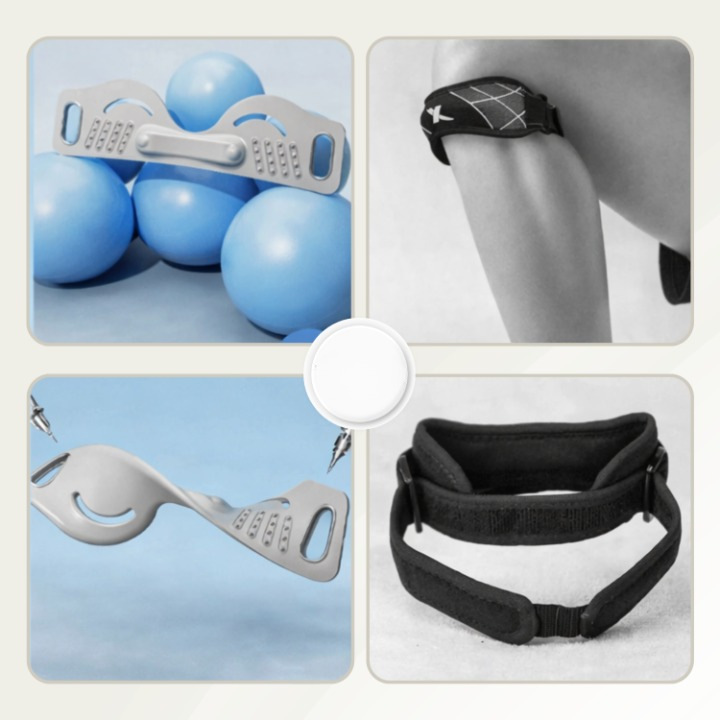 Knee Brace V-Shaped Patellar Support Silicone Non-Slip & Breathable