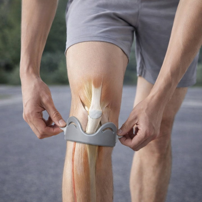 Knee Brace V-Shaped Patellar Support Silicone Non-Slip & Breathable